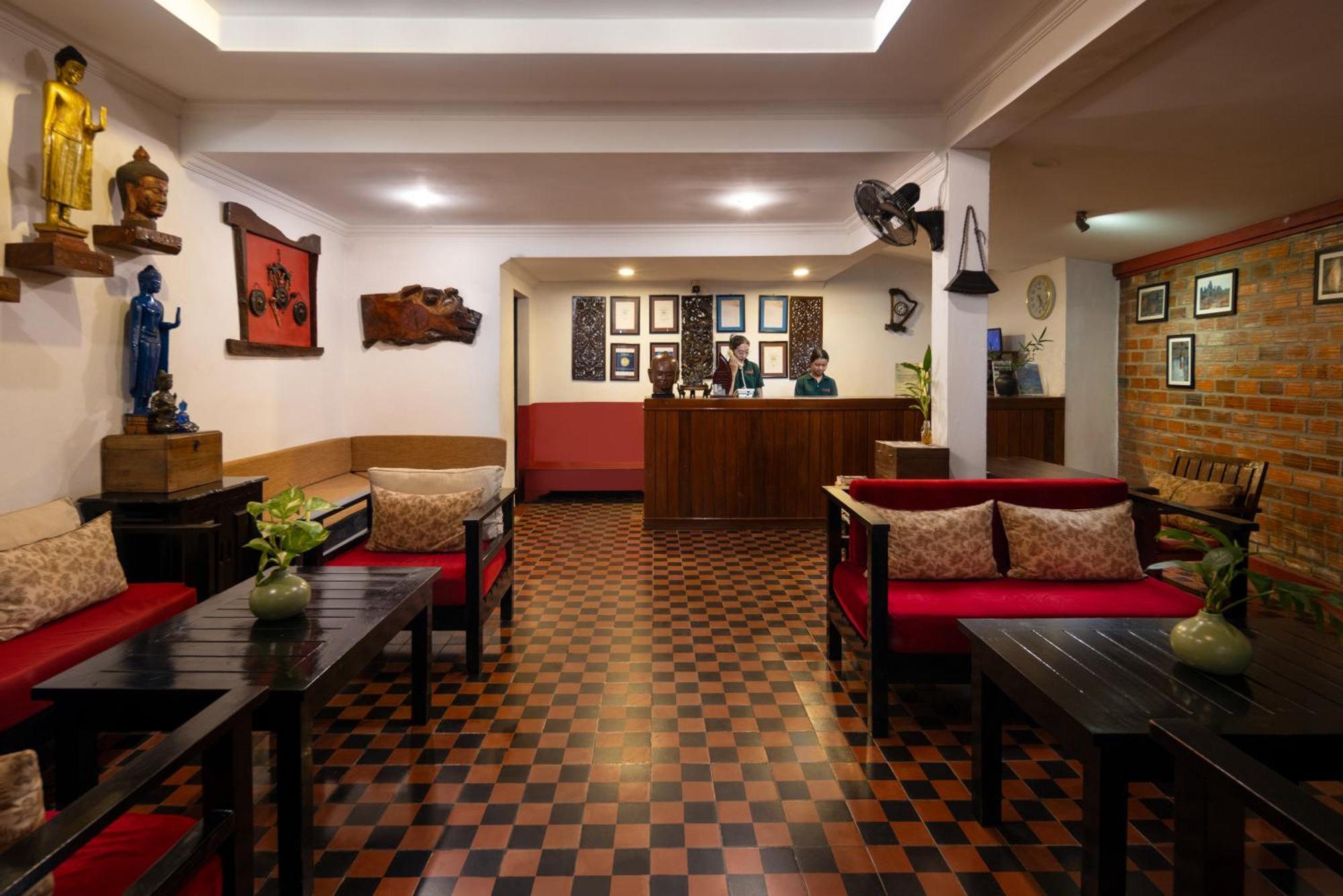 La Niche D'Angkor Boutique Hotel Siem Reap Exterior foto